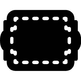 Gestrichelter Rahmen